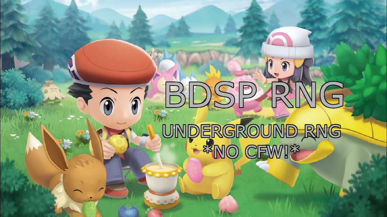 Pokemon Brilliant Diamond/Shining Pearl Underground RNG - NO CFW REQUIRED AT ALL!