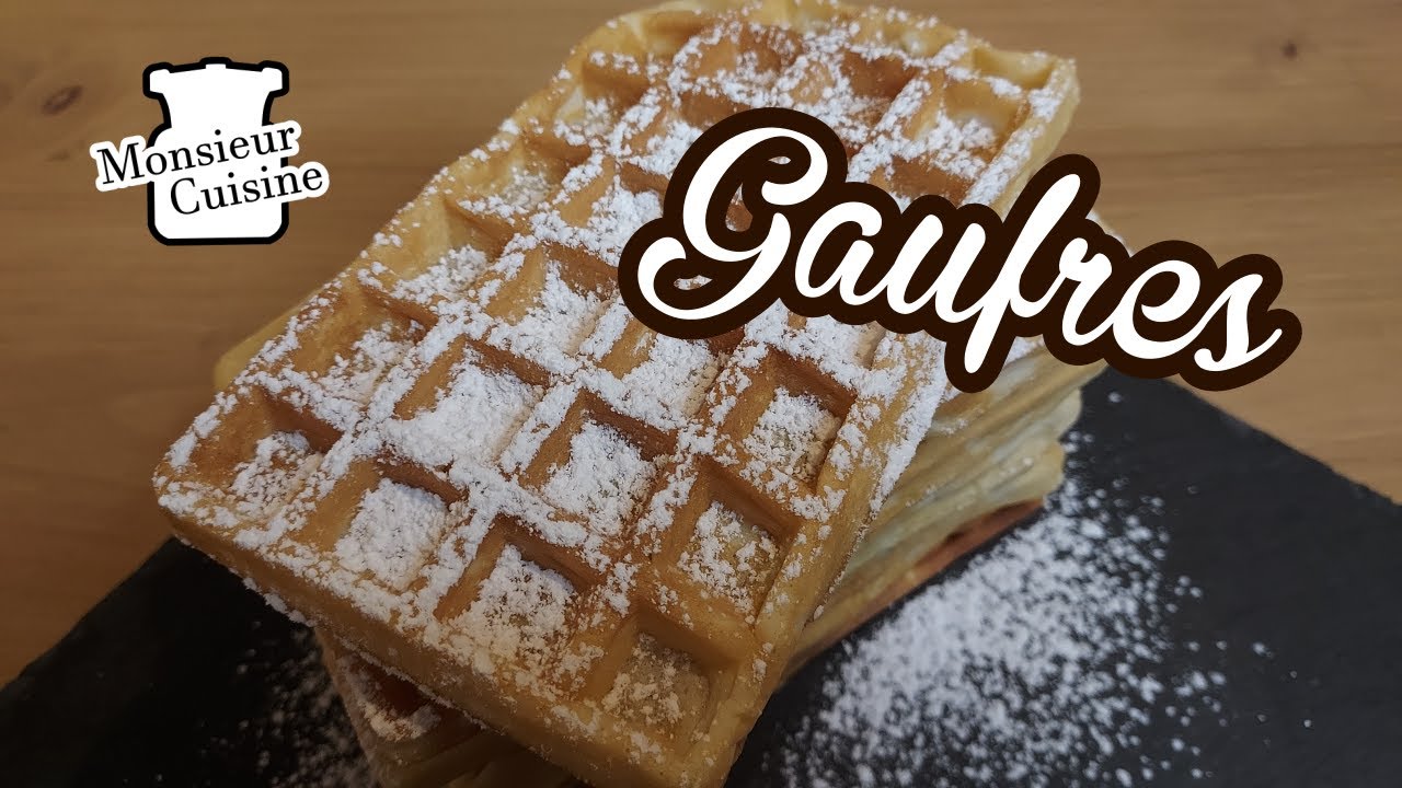 LES GAUFRES DU MONSIEUR CUISINE 🧇🧇🧇 | WAFFLE RECIPE