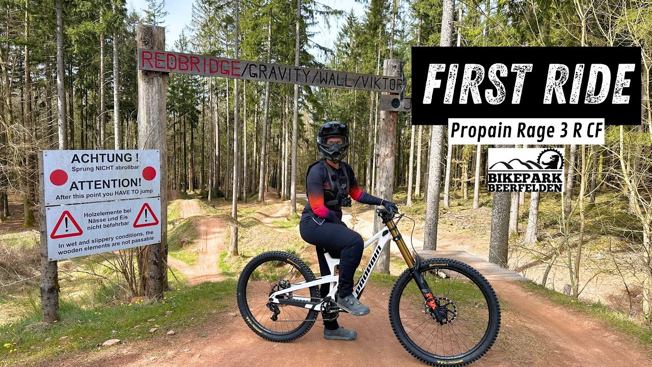 First Ride | Propain Rage 3R CF | Bikepark Beerfelden