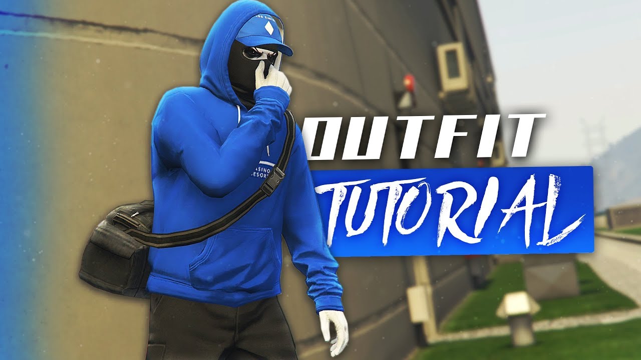 GTA 5 ONLINE - BLUE HOODIE 