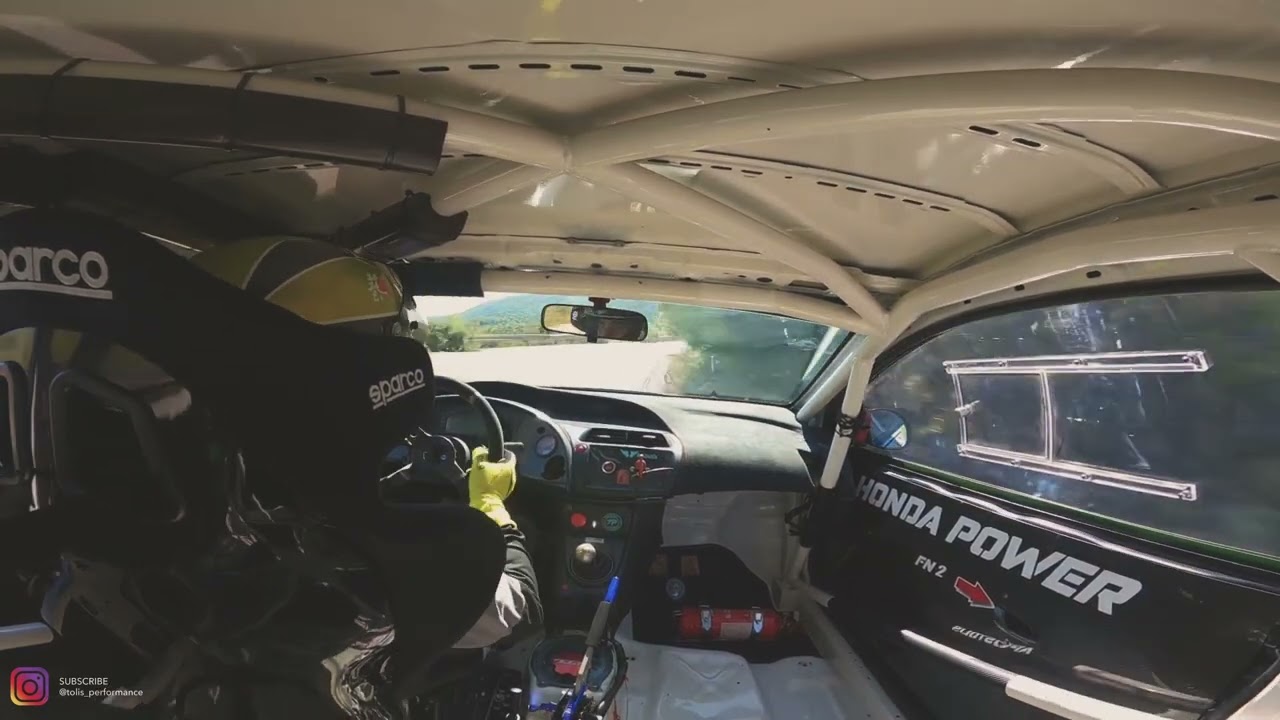 Ανάβαση Ριτσώνας 2022 - Ritsona Greece HillClimb 2022  - Honda Civic FN2R