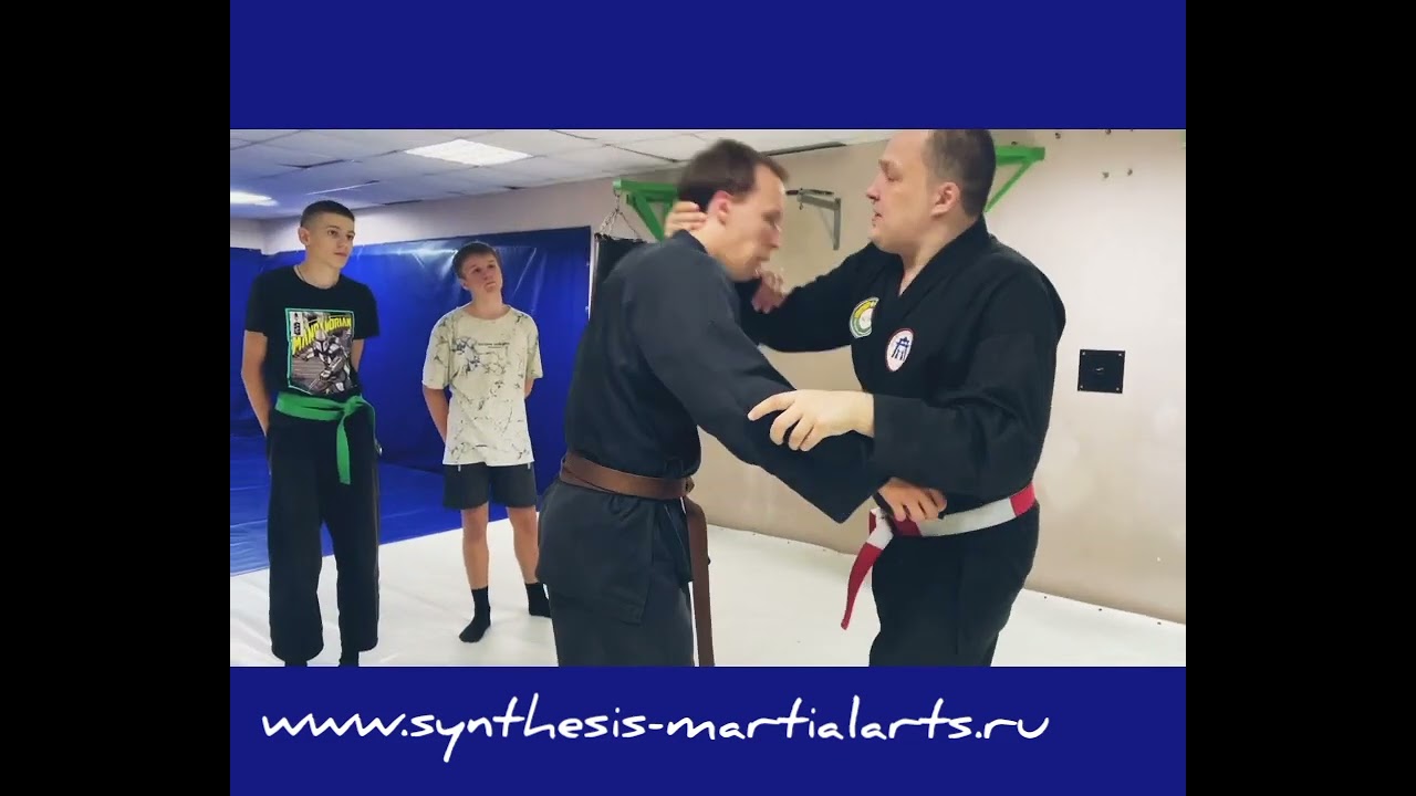 Clinch & Close Combat in Modern Jujutsu Synthesis School. Combative Self-Defense in Rostov on Don
