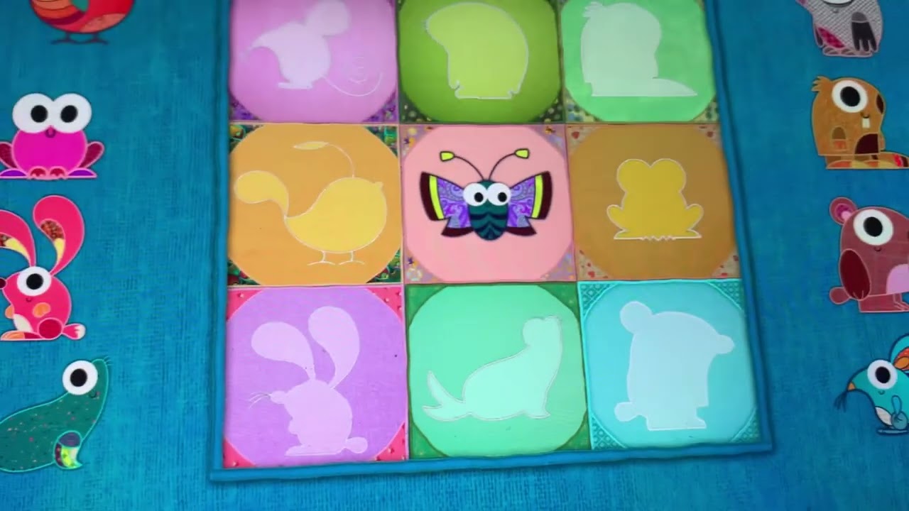 Learning animals is super easy with patchwork pals. (Plz subscribe.)