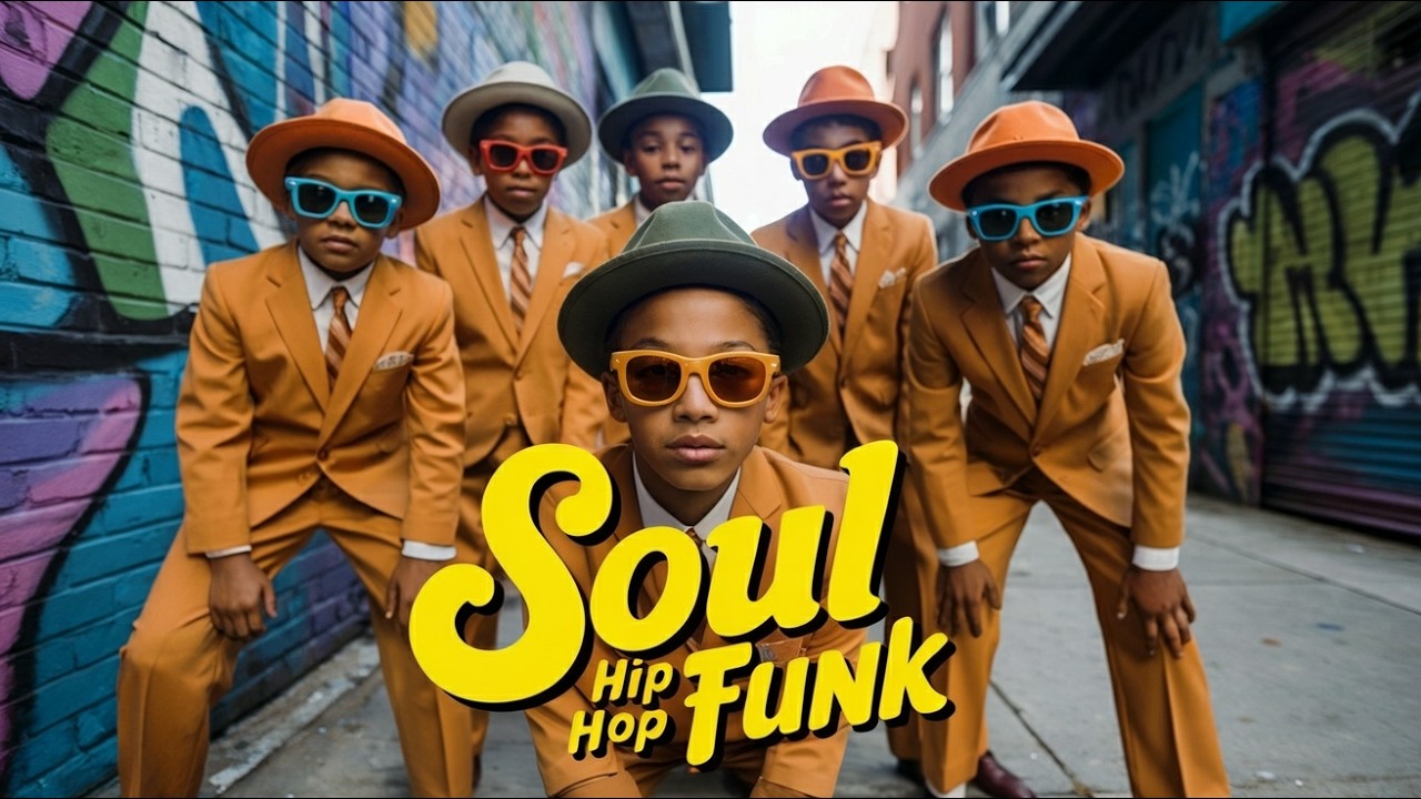 Funk Jazz Soul - Groovy Fusion Of Blues Funk And Soulful Vintage Vibes