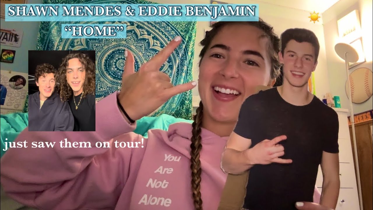 Eddie Benjamin, Shawn Mendes - HOME (Official Music Video) | (REACTION VIDEO)
