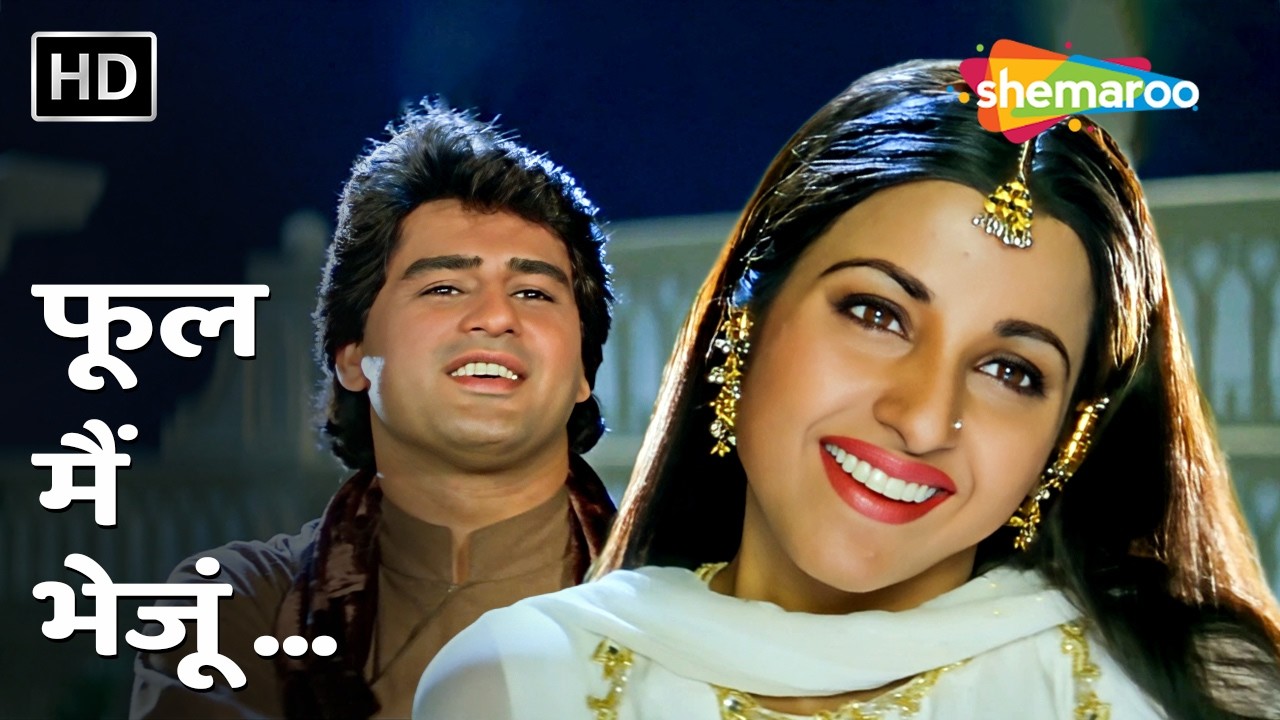 Phool Main Bhejoon | Salma Pe Dil Aagaya | Ayub Khan, Saadhika | Kumar Sanu Lata Mangeshkar Hits