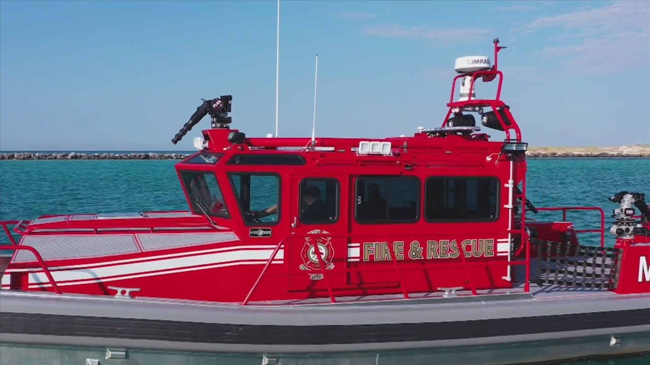 State's largest fire rescue vessel launched in Destin
