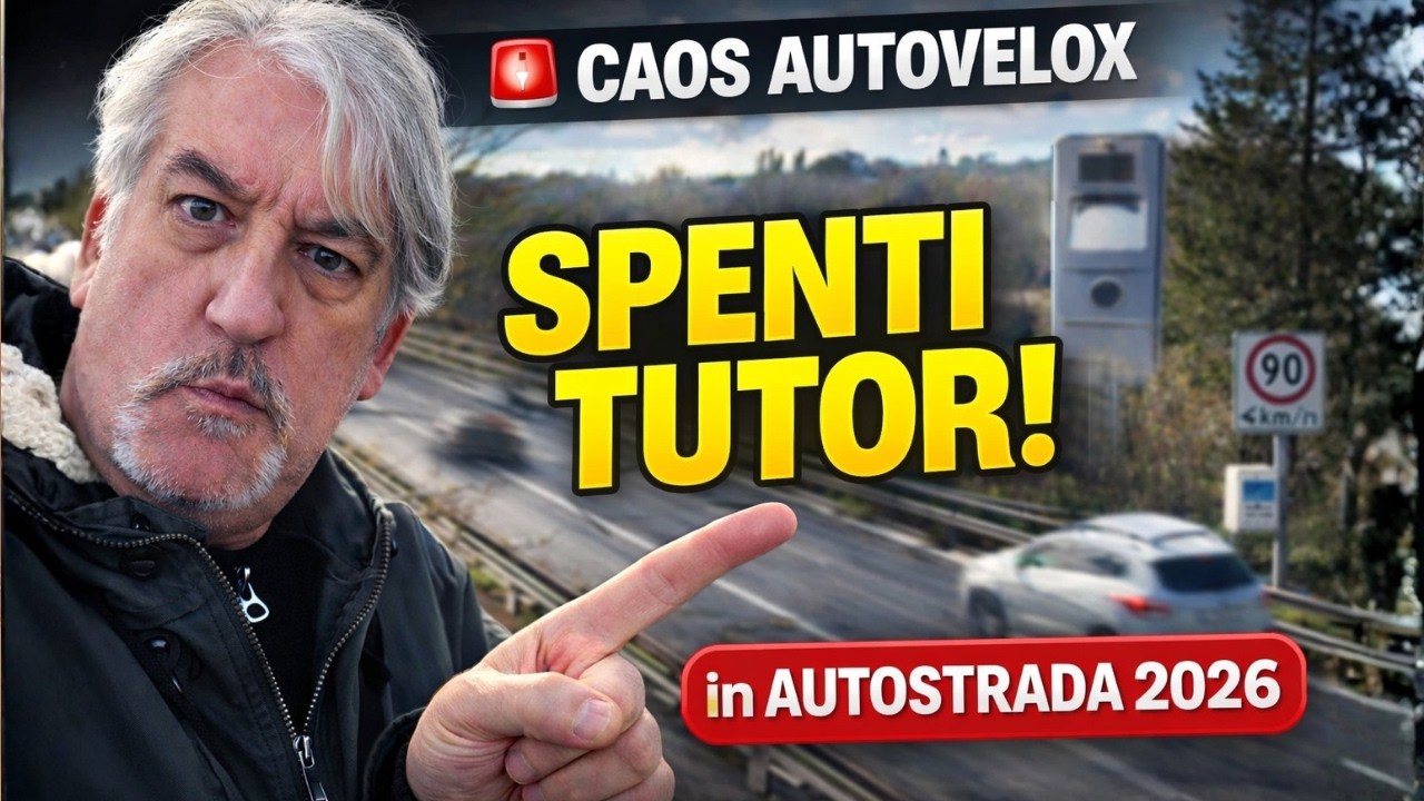 TUTOR SPENTI in AUTOSTRADA 2026! È CAOS AUTOVELOX