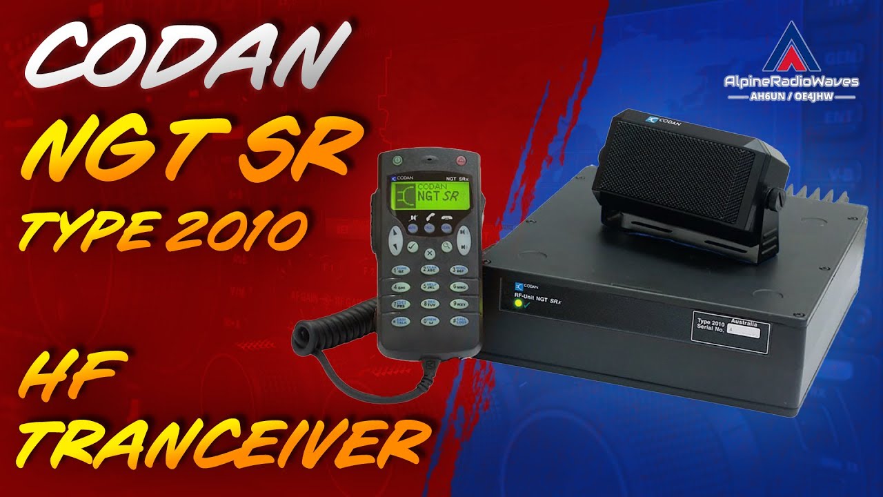 Тестирование старой профессиональной КВ-радиостанции CODAN NGT SR типа 2010 (Часть 1)