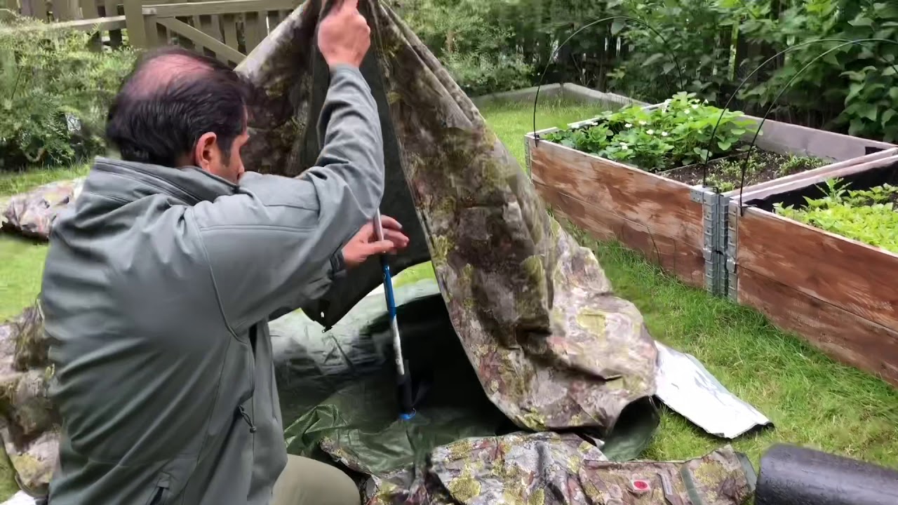Jervenduken +gavlar= tent 650g +615g~1,3kg