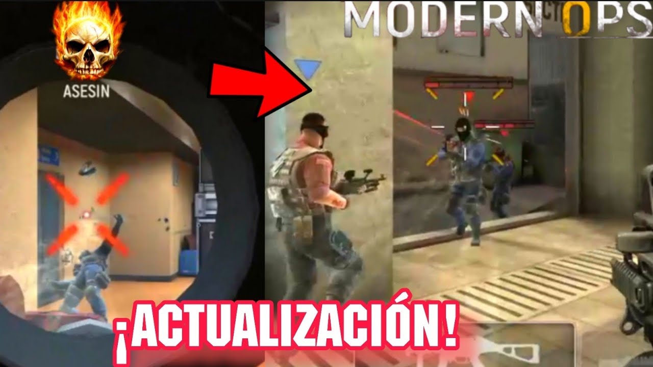 JUGANDO la *NUEVA ACTUALIZACIÓN* de MODERN OPS🔥 *épico*