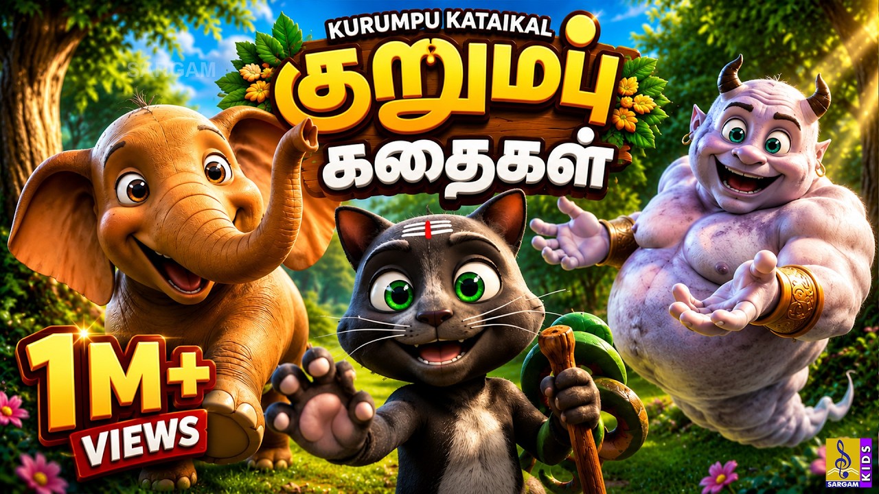 குறும்பு கதைகள் | Kids Animation Tamil | Kids Animation Stories | Kids Cartoon | Kurumpu Kataikal