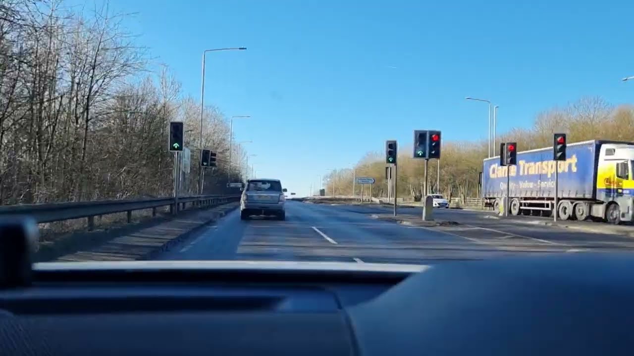 Ashfield Driving Test Routes-Following Huthwaite from A38