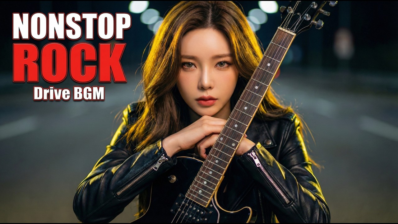 🎵 논스톱 락 플레이리스트 | 운전·운동·피로회복 BGM