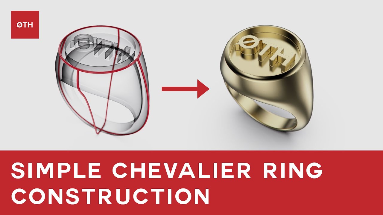 CHEVALIER RING | Exercise 1 | Simple construction in Rhinoceros