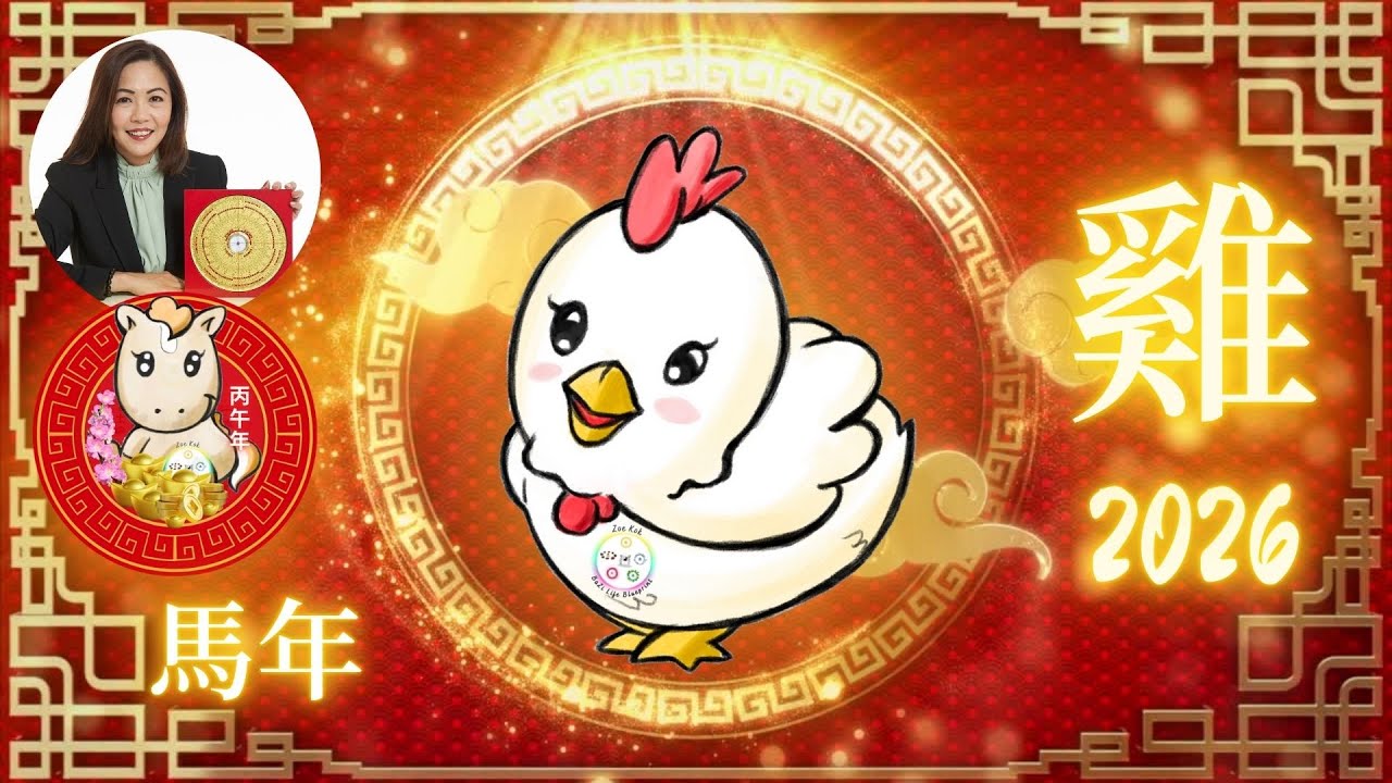 屬雞2026年運勢解析｜丙午火馬年｜貴人星加持、事業愛情健康全面預測＋貼士提醒！
