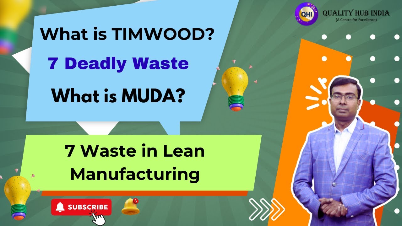 What is TIMWOOD? | 7 Deadly Waste | MUDA | Lean Manufacturing |