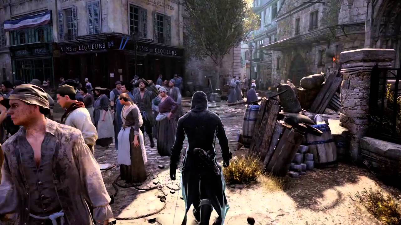 Watch The Largest Crowd Assembled In Assassin's Creed Unity