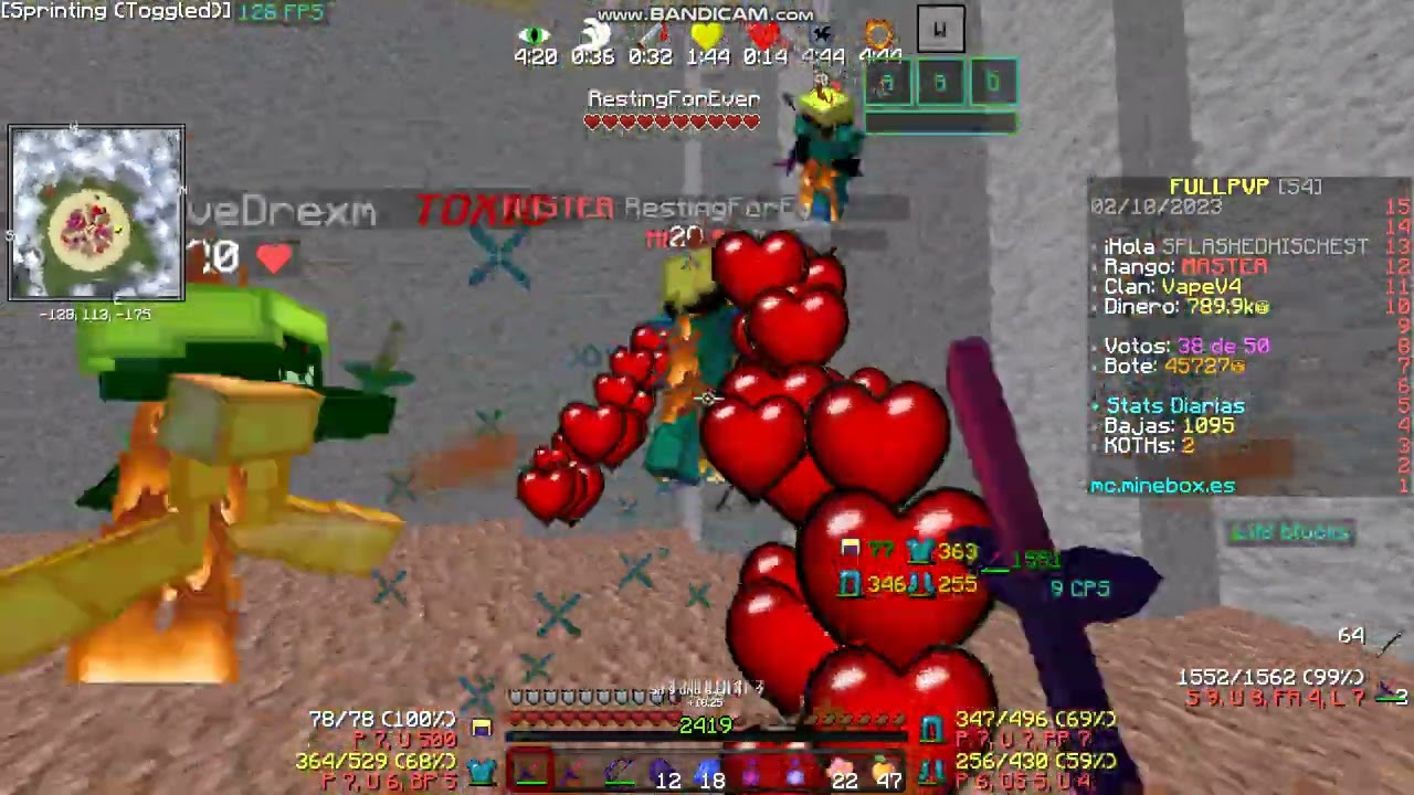Minebox FullPvP - Drop Victorvh CW (  NON VS ZzZ )