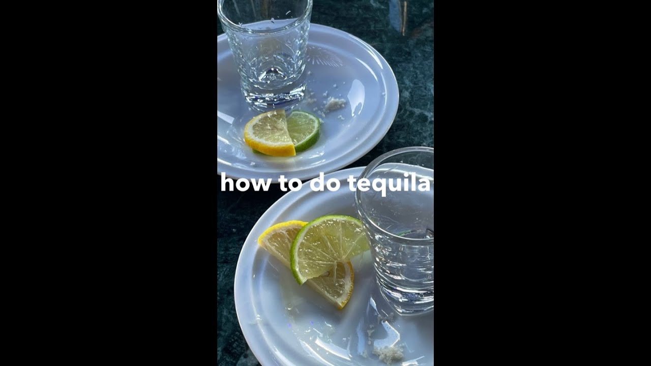 How to Do a Tequila Shot #shorts
