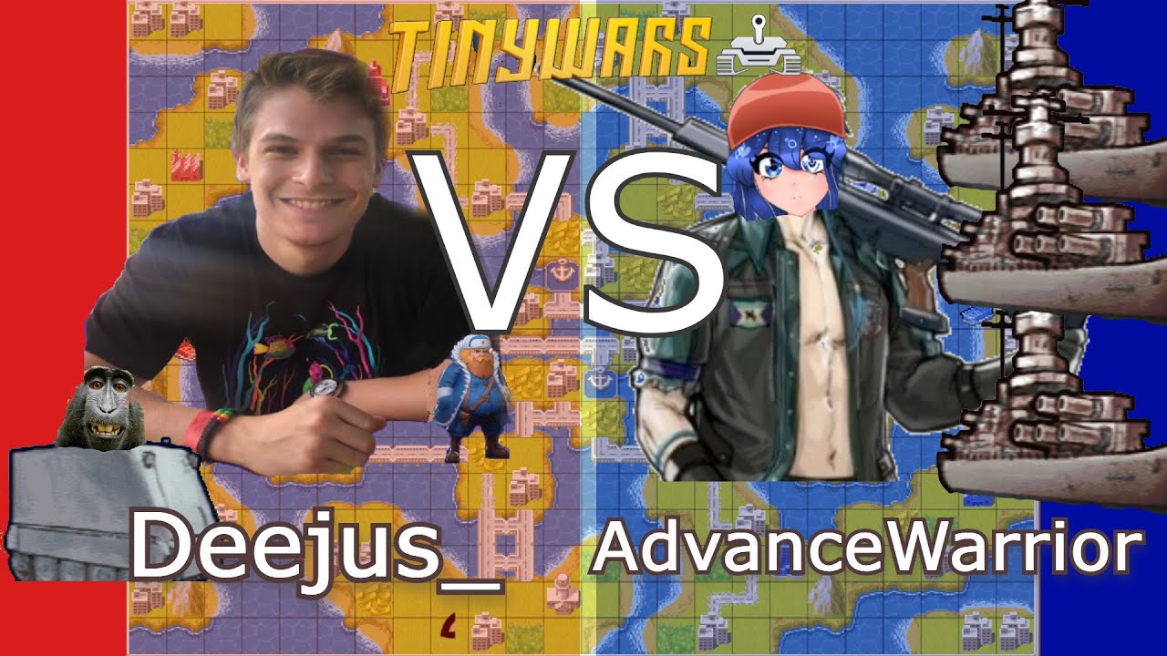 Insane Advance Wars DAYS OF RUIN Games: Deejus_ Vs AdvanceWarrior