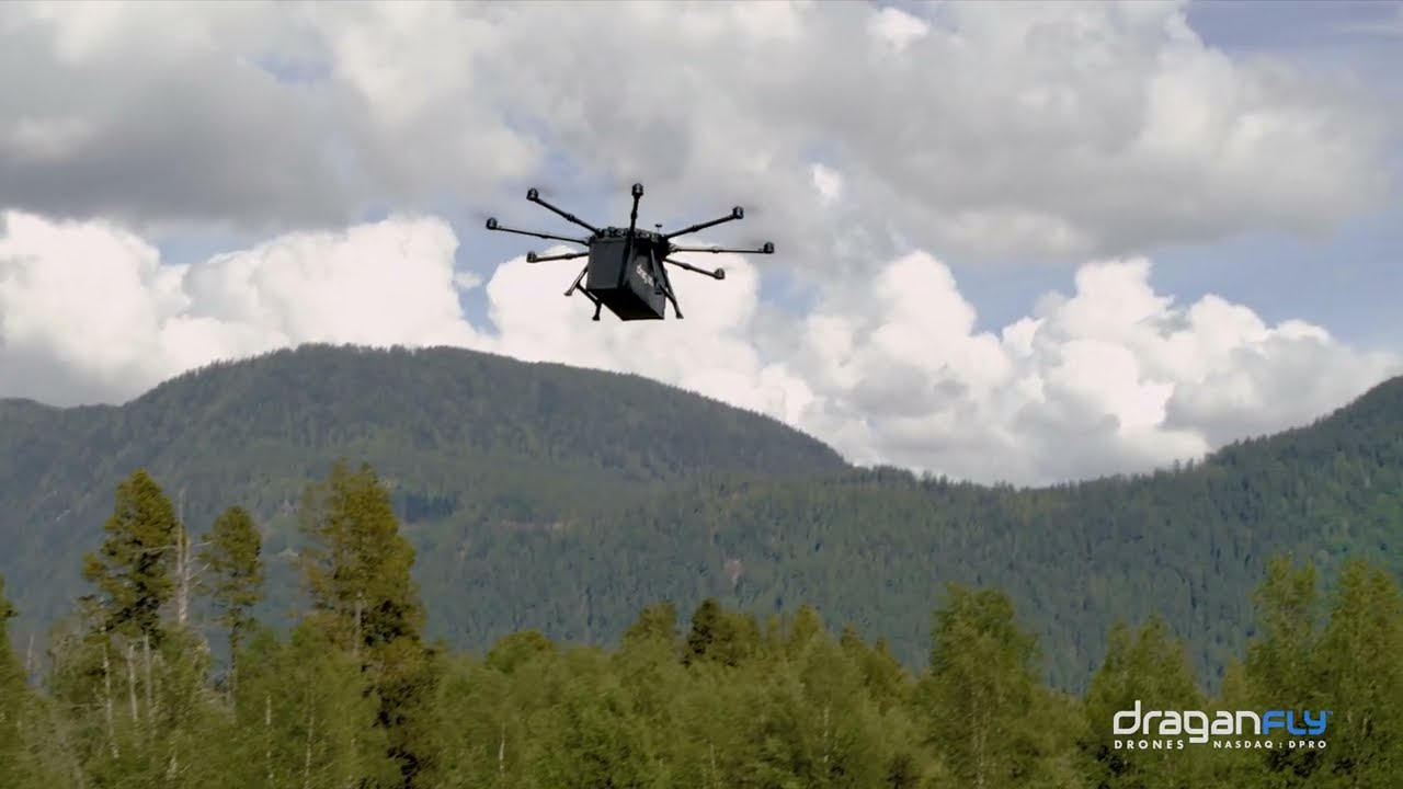 Never Before Seen Footage - Draganfly Heavy Lift Drone