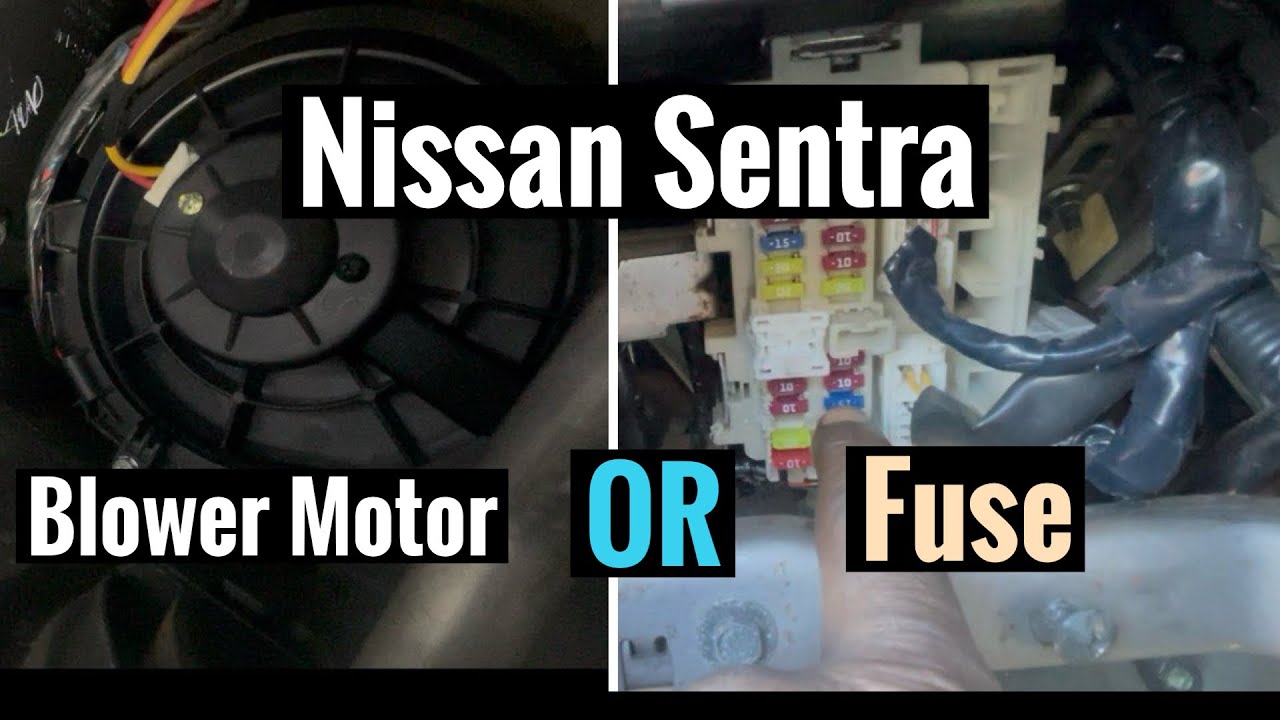 Как заменить мотор вентилятора отопителя на Nissan Sentra 2007-2012 годов выпуска [замена мотора ...