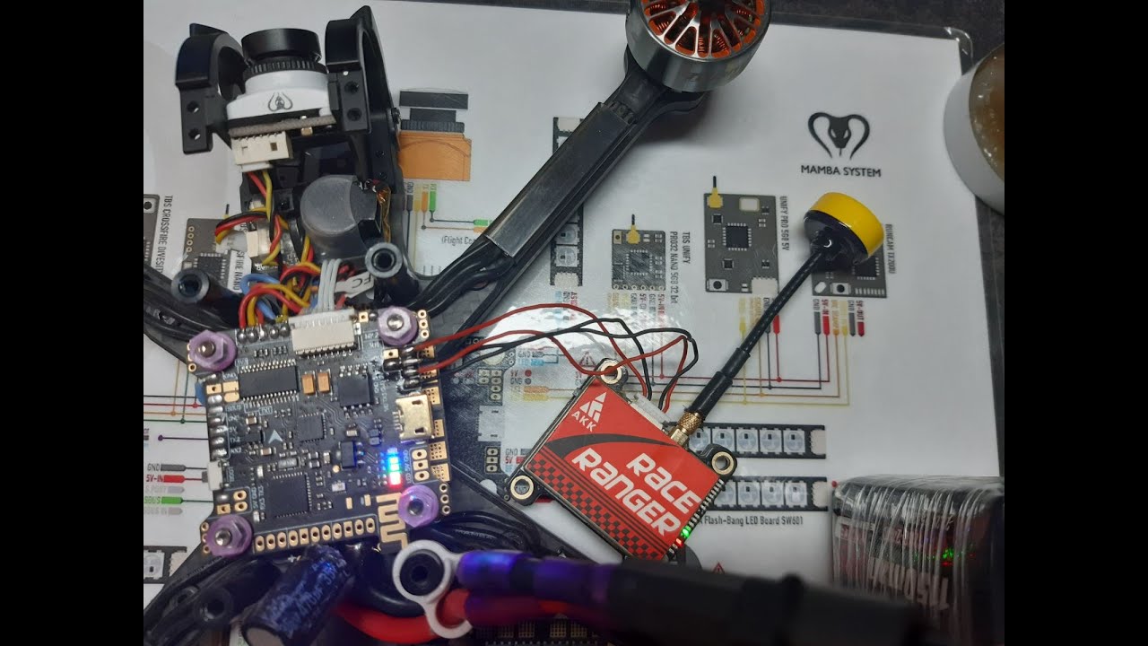 Diatone roma f5 + akk race ranger vtx 1600 mw