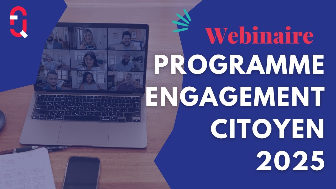 Webinaire : le programme Engagement citoyen de l'OFQJ
