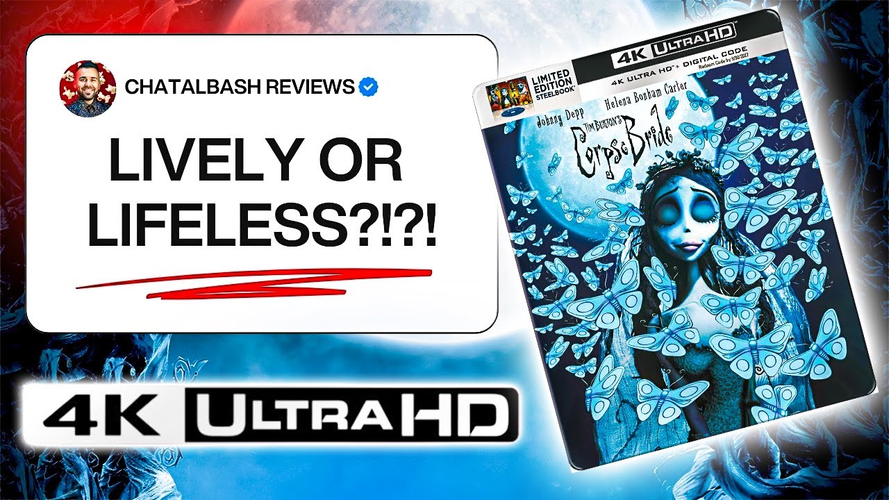 Corpse Bride 4K UHD Blu-Ray Review