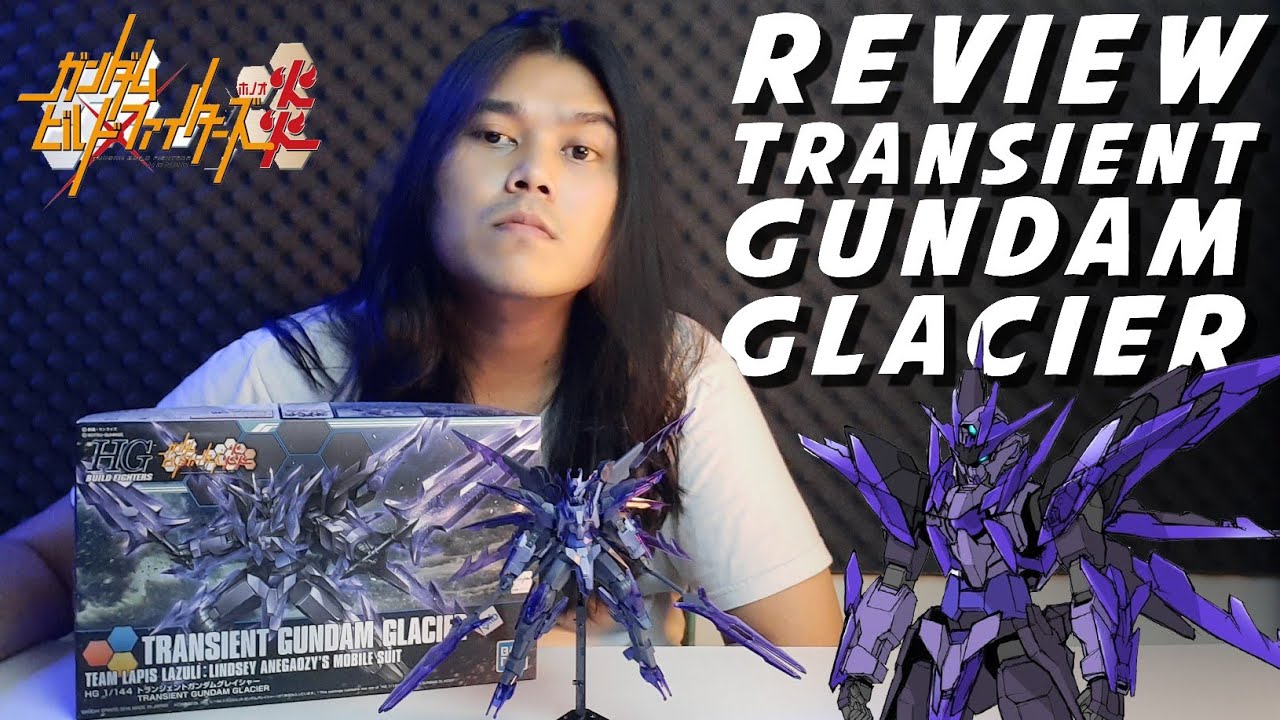 GUNPLA HG TRANSIENT GUNDAM GLACIER 1/144 REVIEW
