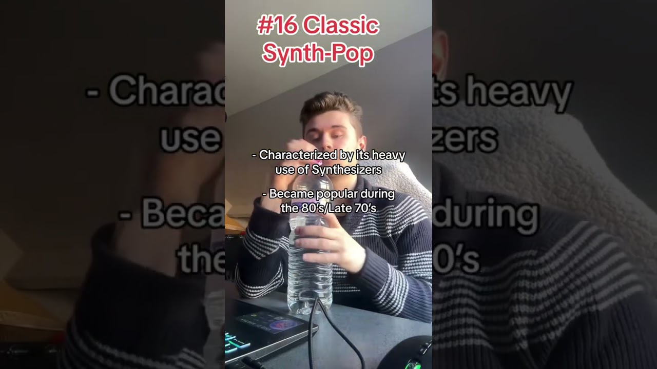 Explaining EDM genres part 16; Classic Synth-Pop #music #edm #classicsynthpop
