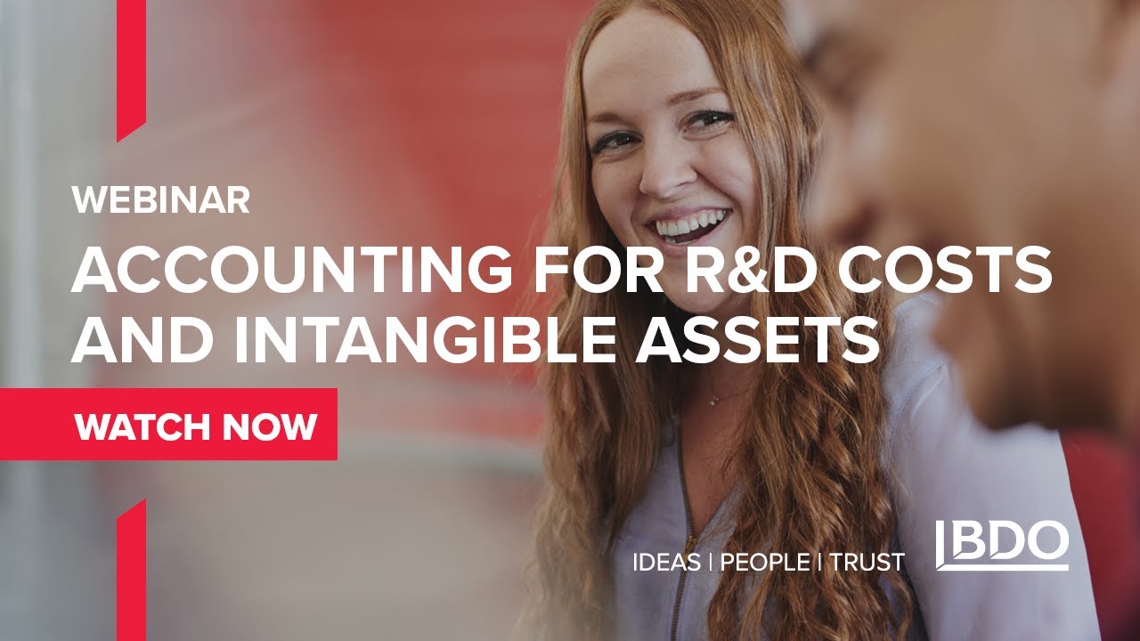 Accounting for R&D Costs and Intangible Assets