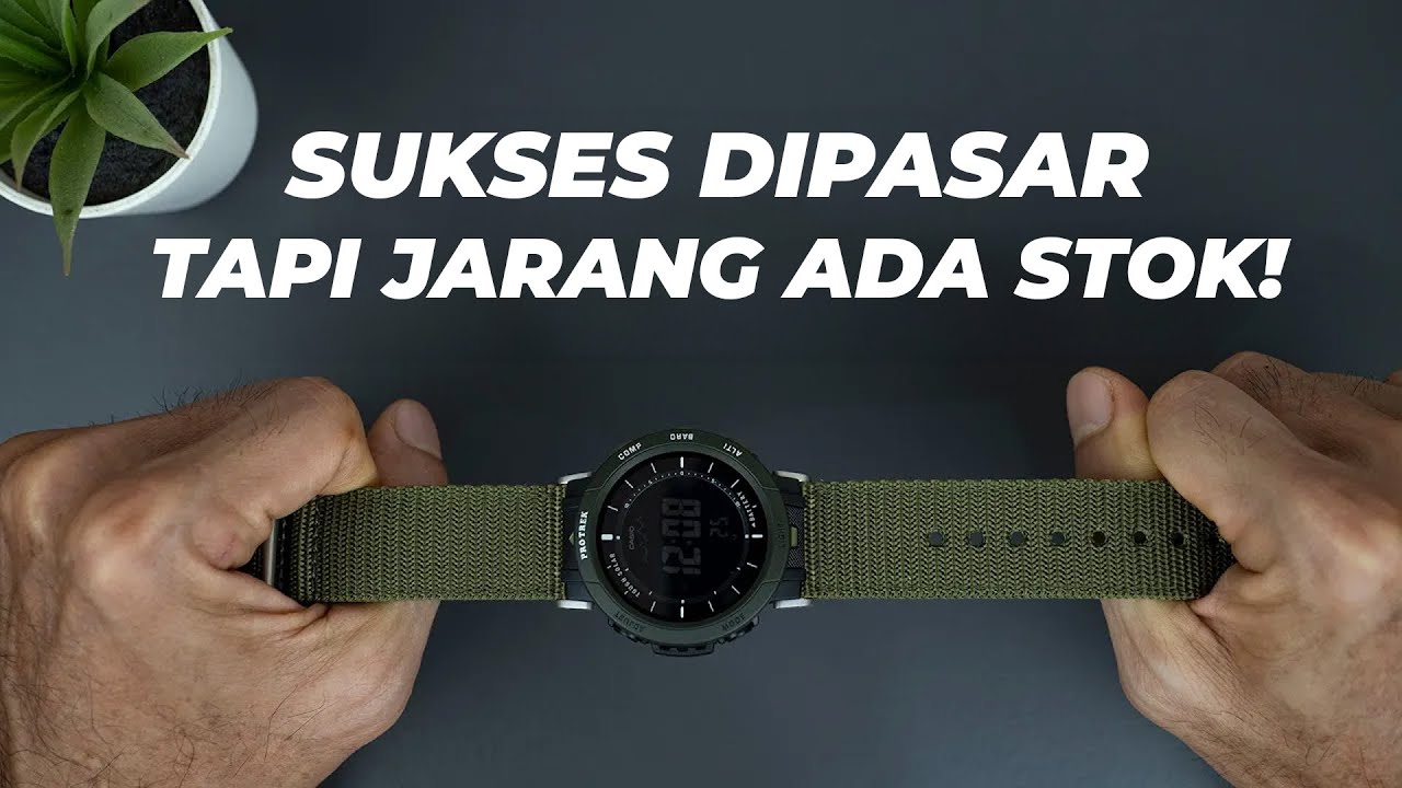 Sukses dipasaran tapi susah dapatinnya! Casio Protrek PRG-30B-3 (reupload)