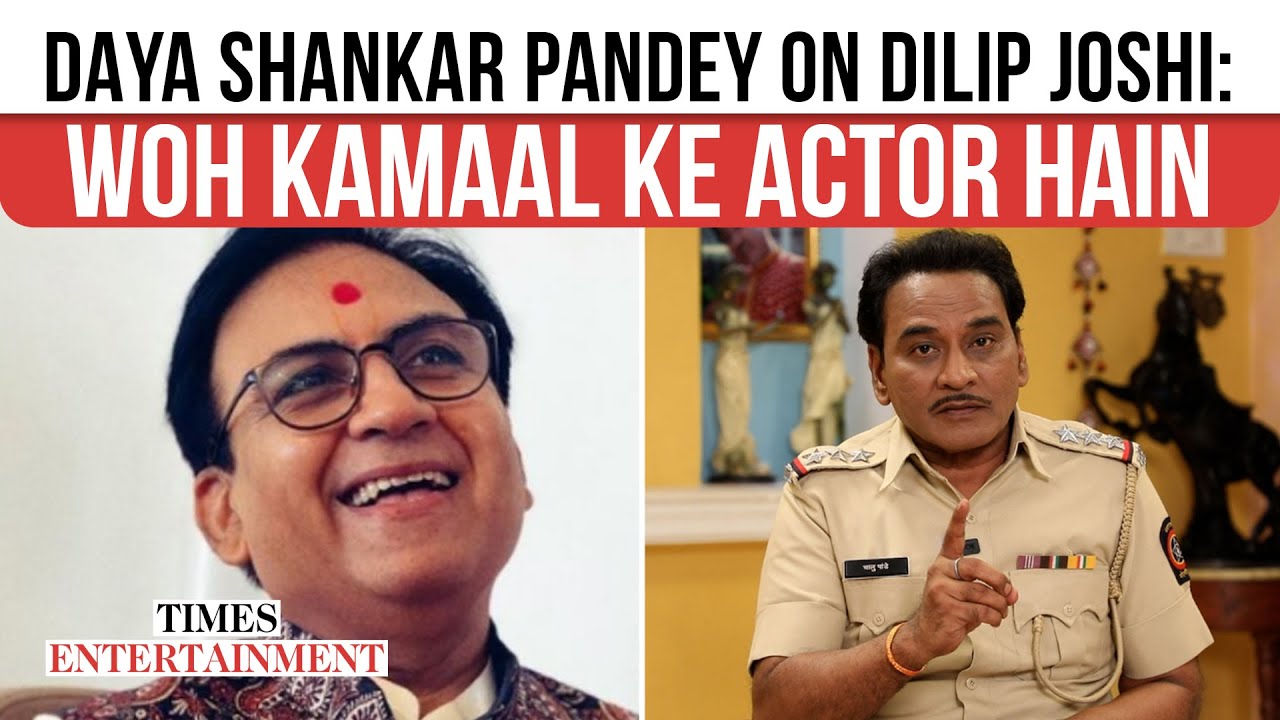 Taarak Mehta Ka Ooltah Chashmah's Daya Shankar Pandey Aka Chaalu Pandey, Asit Modi, Dilip Joshi