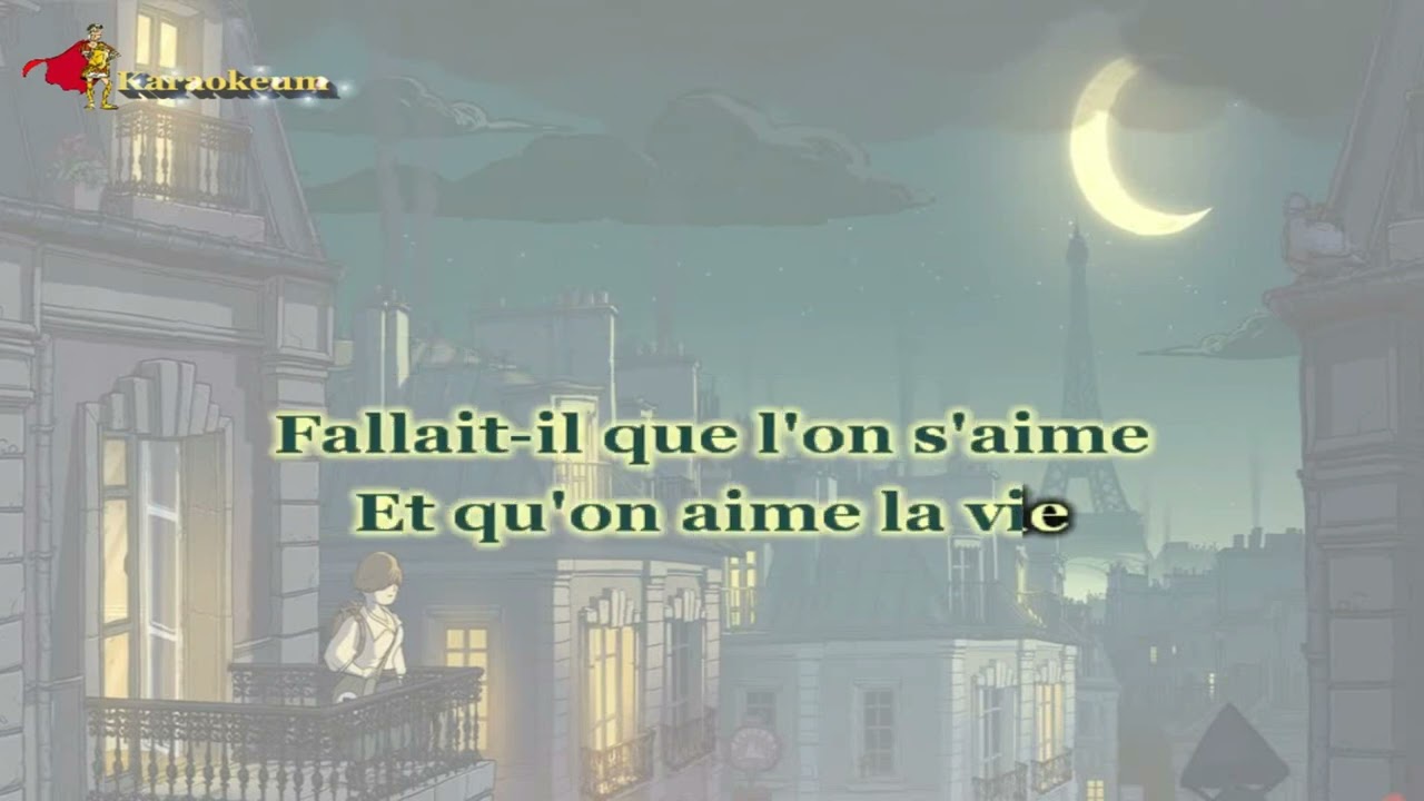 Charles Aznavour - La bohème  [Karaoke]