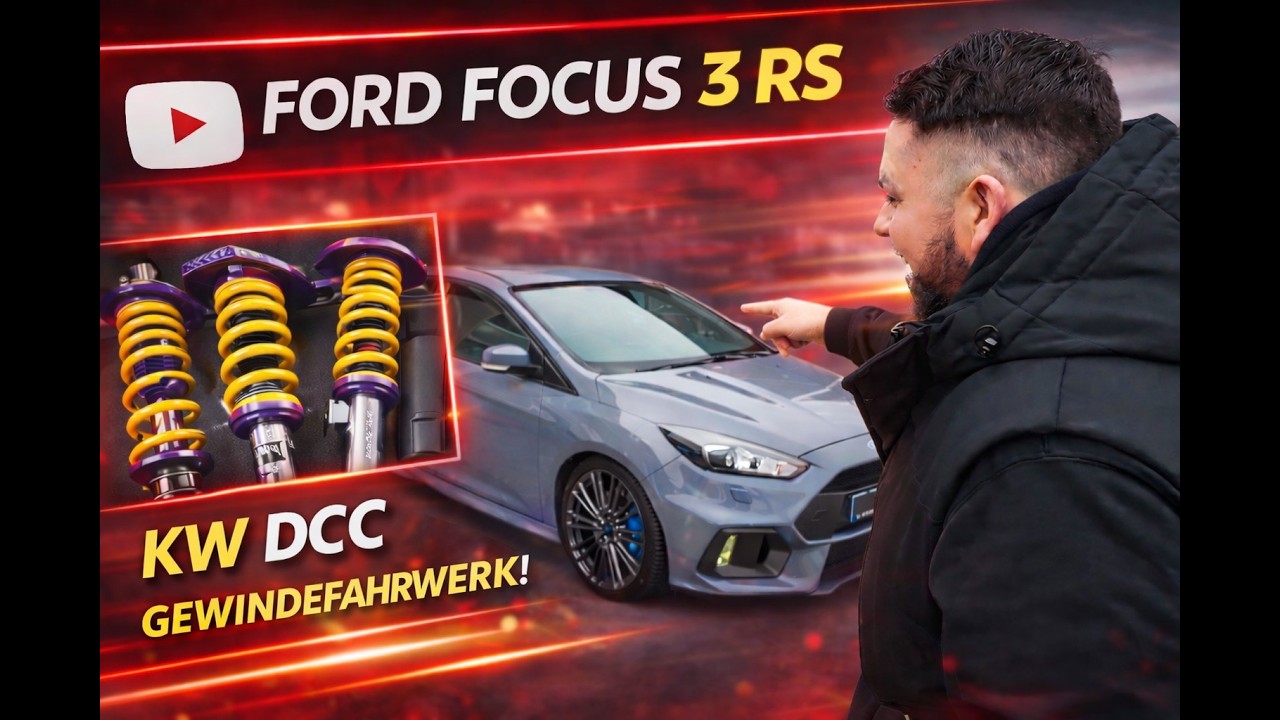FORD FOCUS 3 RS MIT KW DCC FAHRWERK