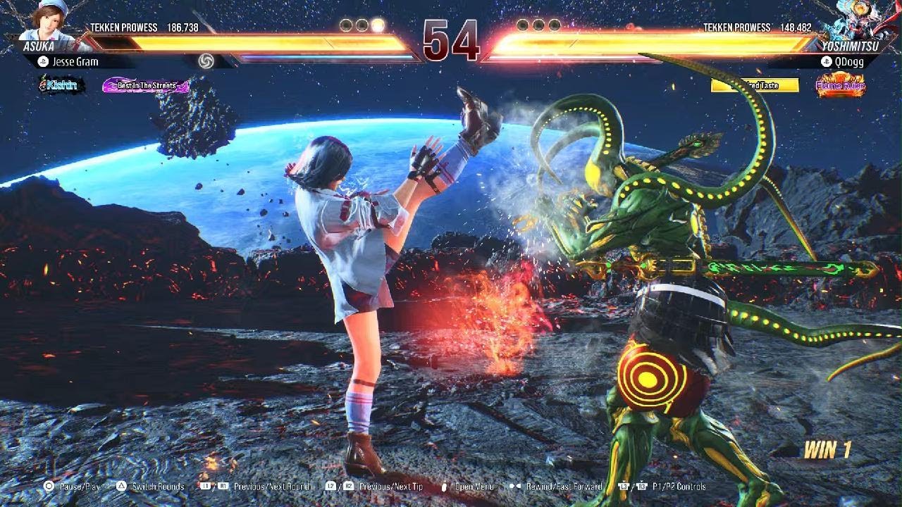 Yoshimitsu vs Asuka