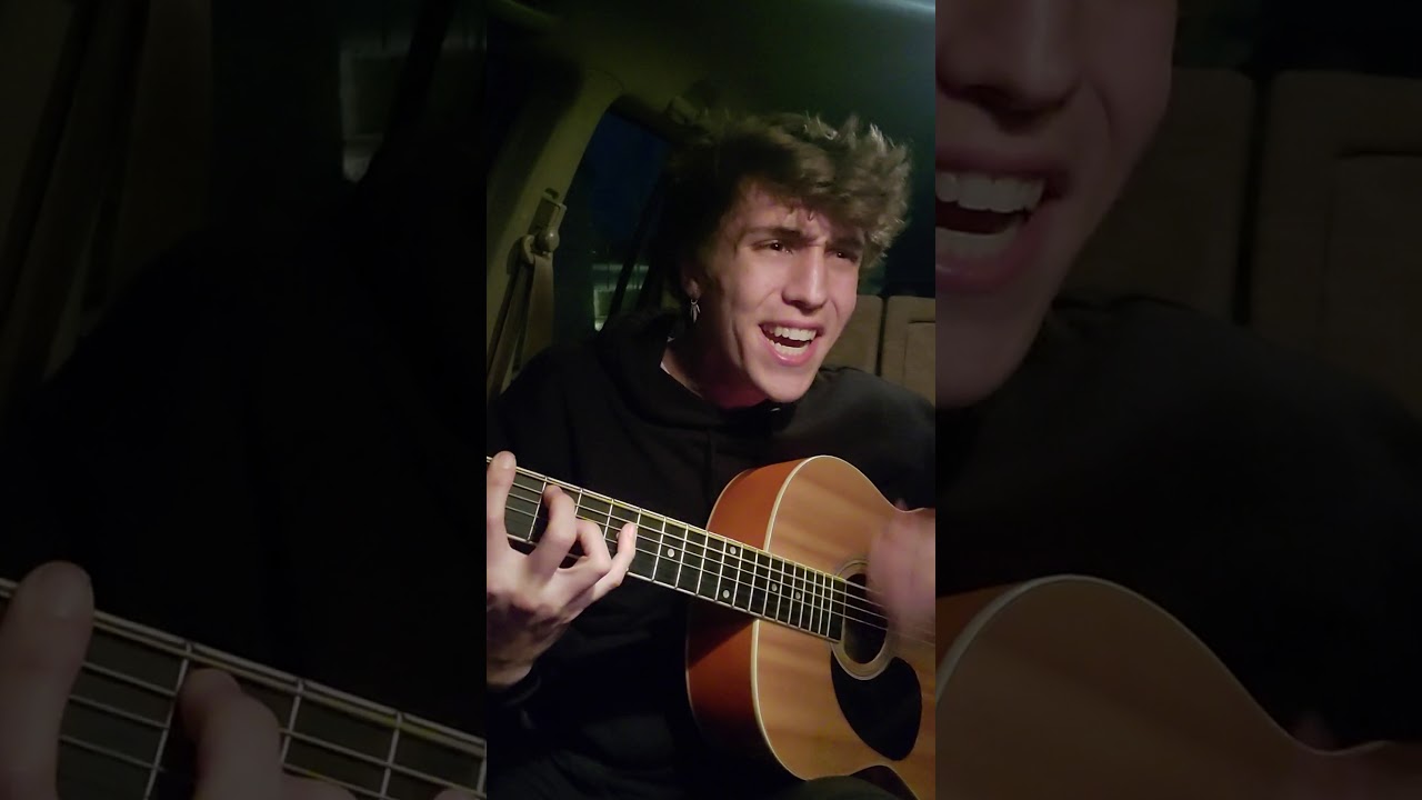 I covered Strawberita by Remo Drive acoustically in my car