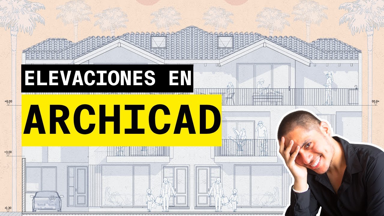 Cómo hacer ELEVACIONES BONITAS en ARCHICAD | Tutorial PASO A PASO (Fácil y Rápido)