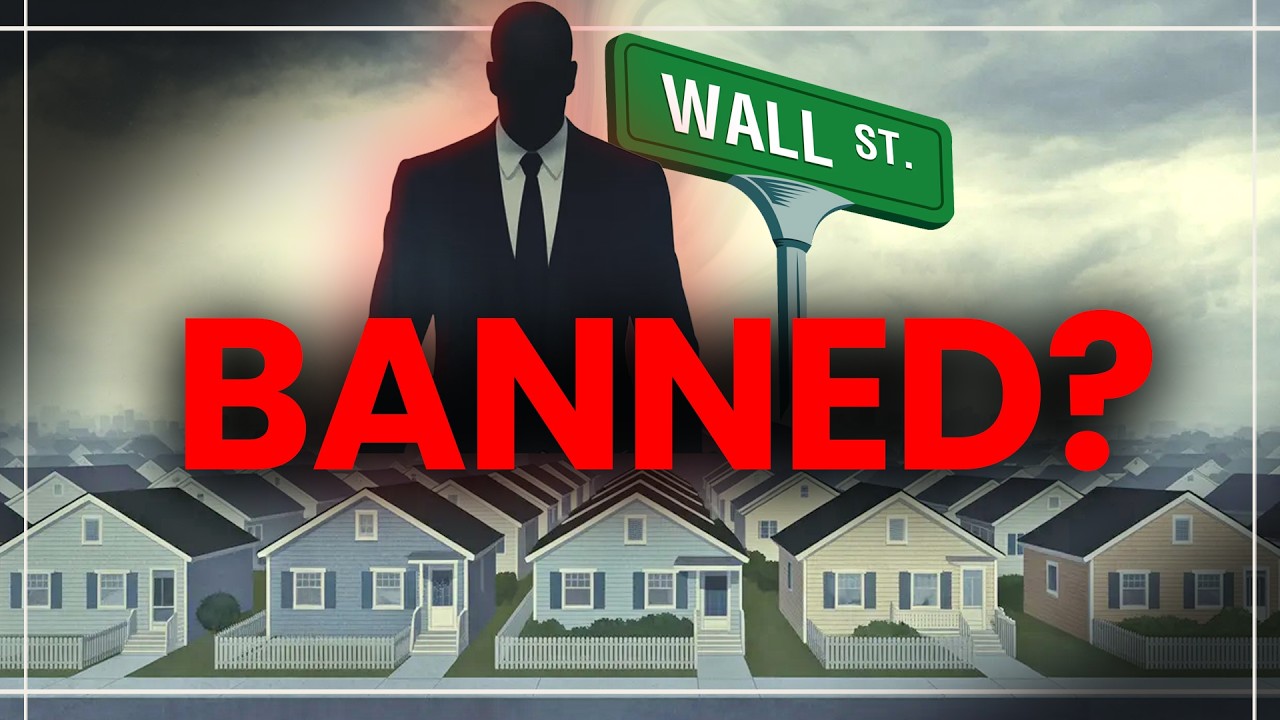 Why Wall Street Is Being “Banned” From Buying Houses