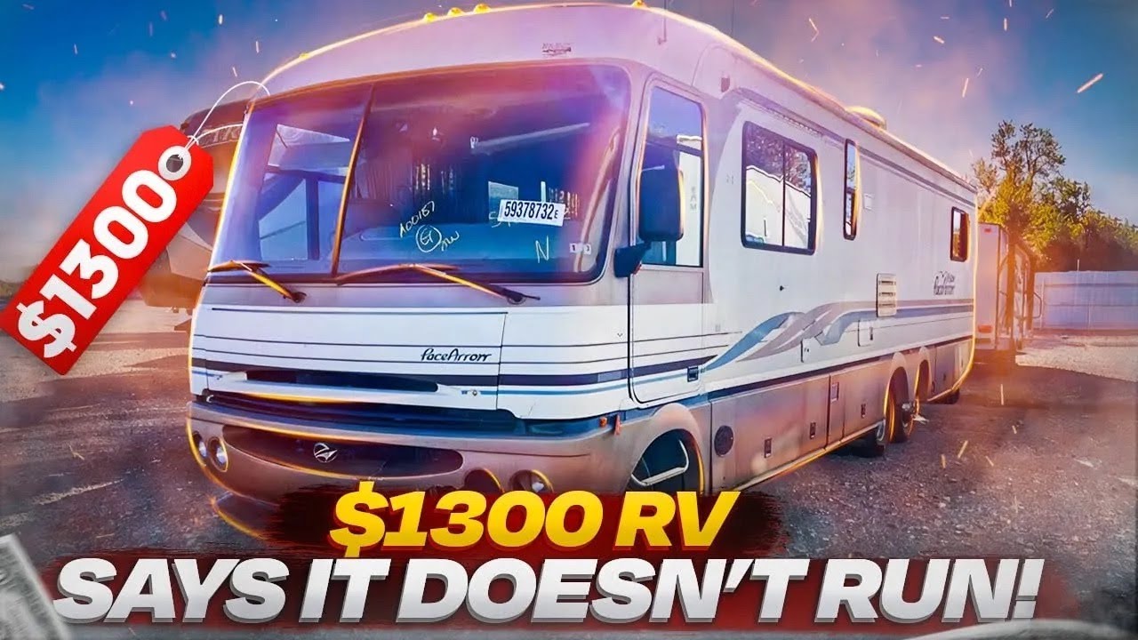 Copart Says this $1300 RV Doesn't Run! Are They Wrong?