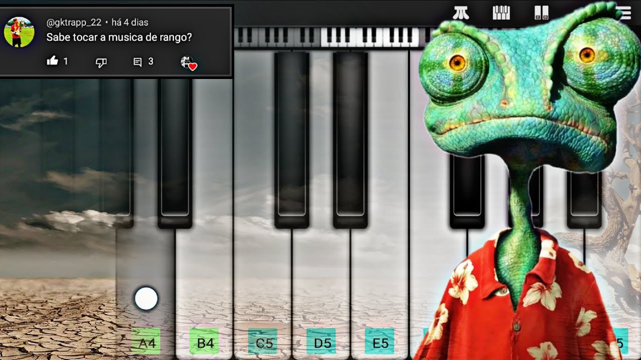 Rango theme Song (PERFECT PIANO) Rango Piano + Saloon🎹🌵☀️