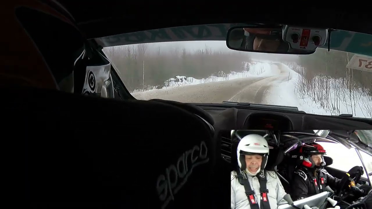 Mega ralli Keuruu 2026 EK2 Ford Fiesta IN-CAR