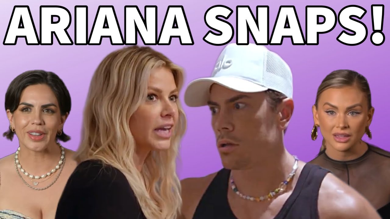 Here's Why Ariana REALLY Confronted Tom Sandoval 😳 Vanderpump Rules Recap | Line in the Sand