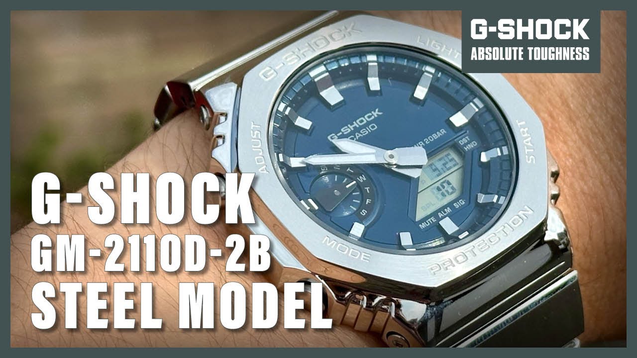Unboxing The New Casio G-Shock GM-2110D-2B