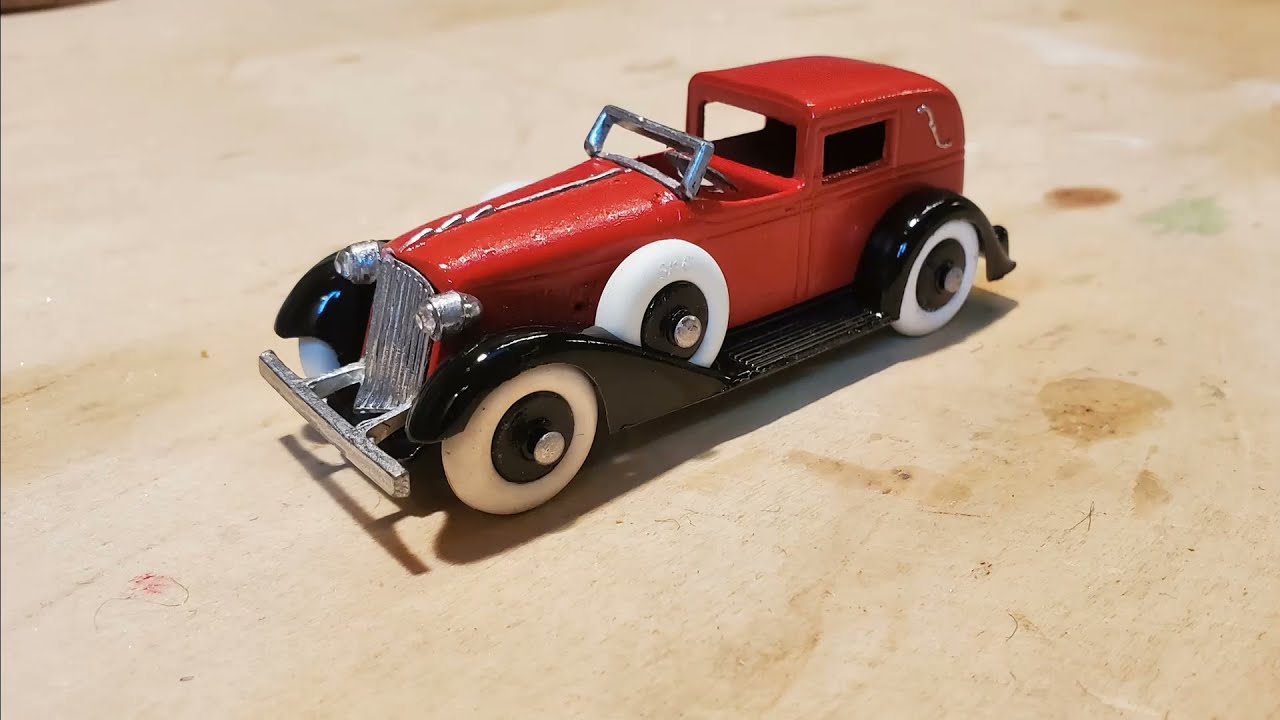 Tootsietoy Restoration: 1933 Graham Sedan (re-post with narration)