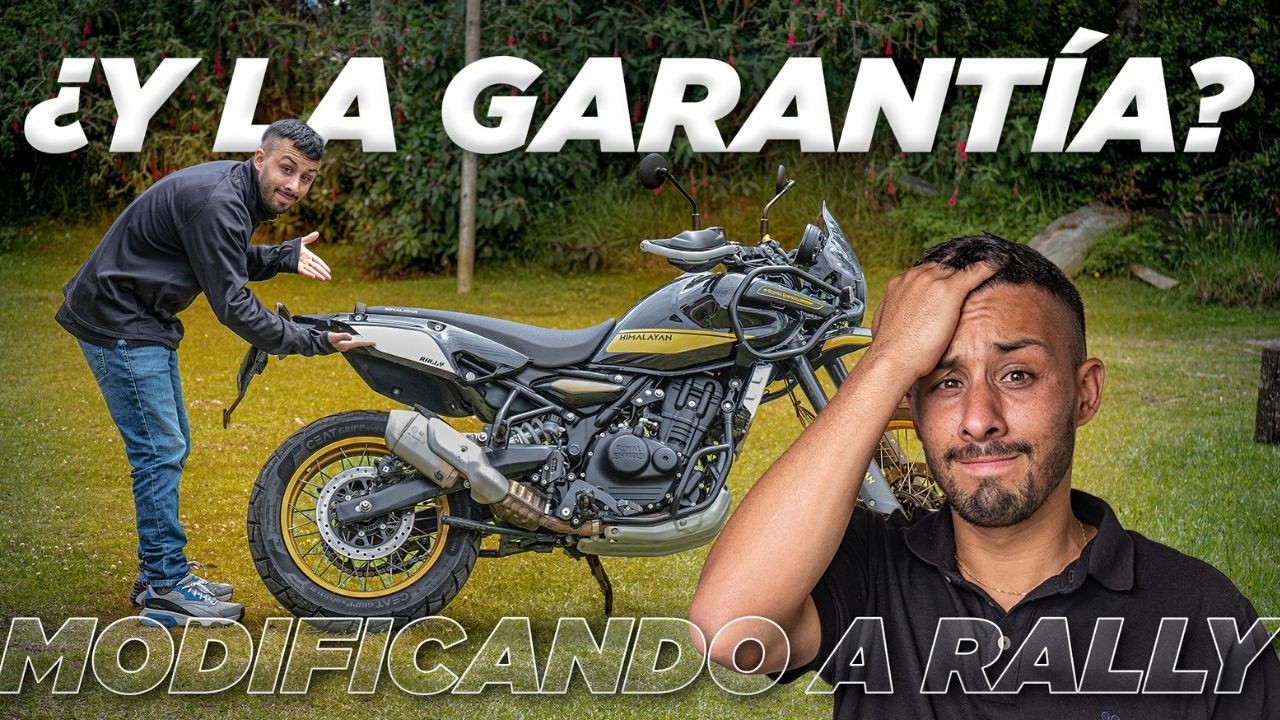 TRANSFORMÉ mi HIMALAYAN 450 a VERSIÓN RALLY | El resultado me SORPRENDIÓ 🚀