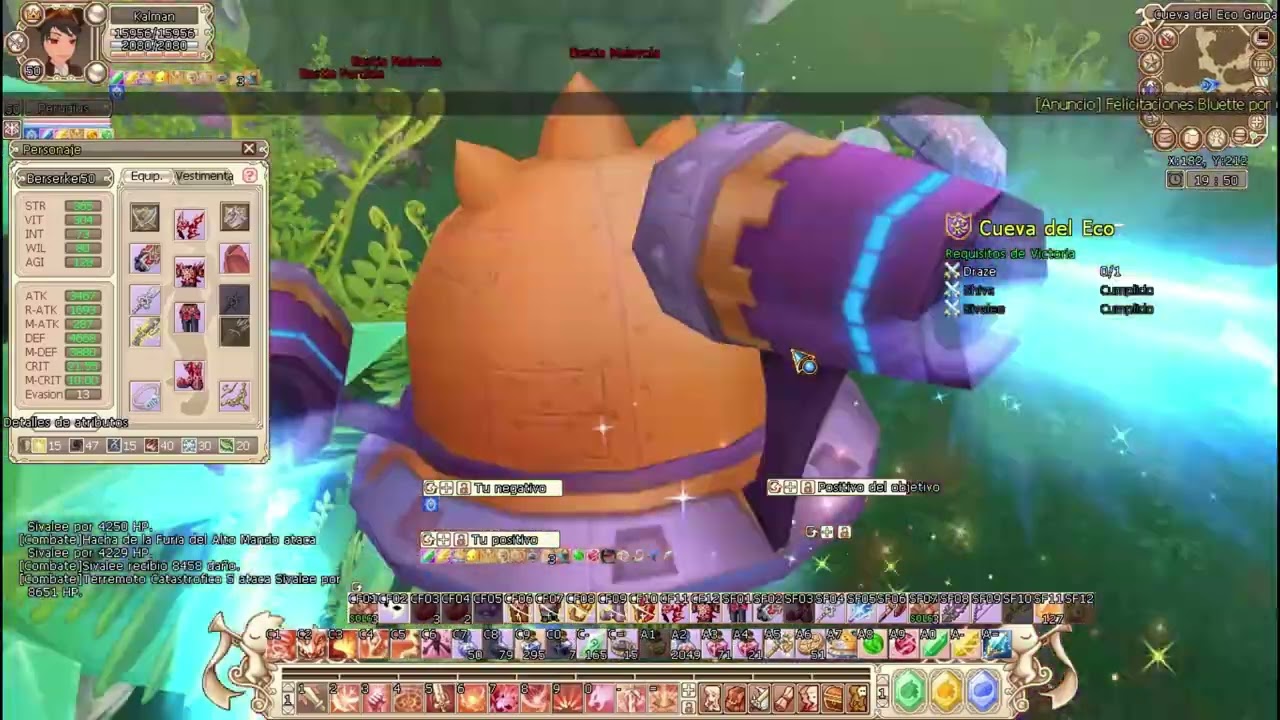 Grand Fantasia Memories Classic - Cueva del Eco Torcida