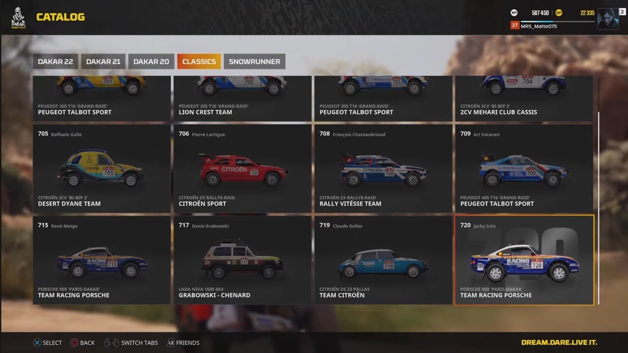 Dakar Desert Rally | All Vehicles List + All DLCs [4K GAMEPLAY]